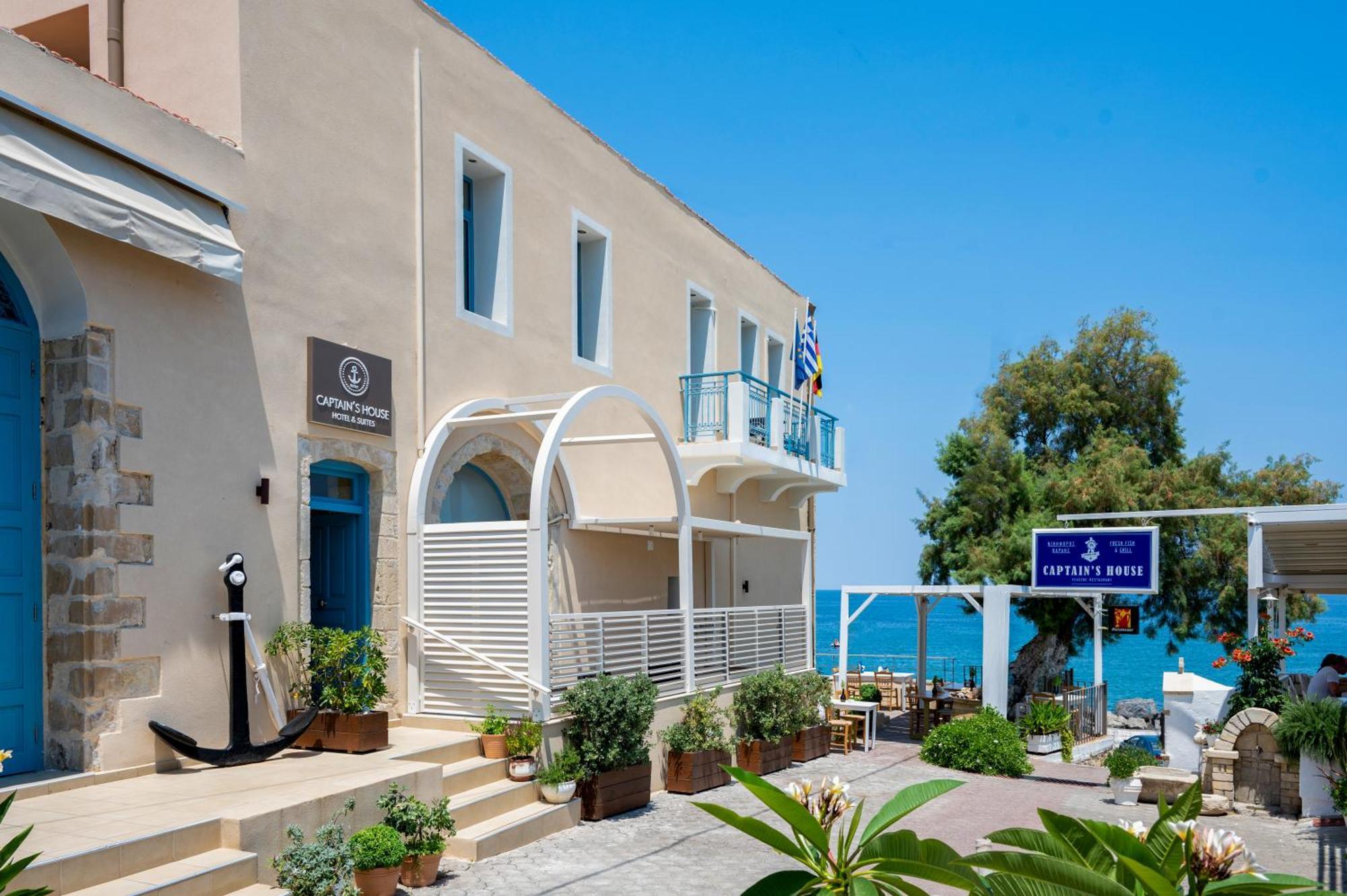 Captain'S House Hotel Suites & Apartments Pánormos Eksteriør billede