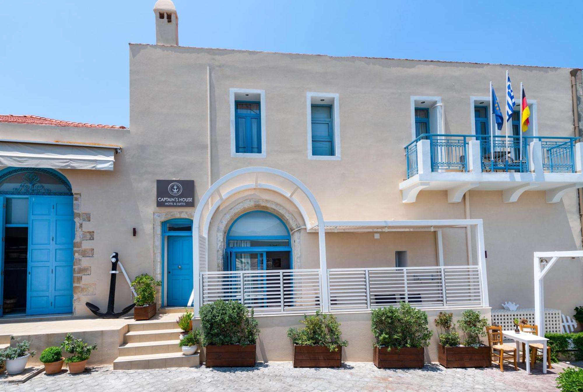 Captain'S House Hotel Suites & Apartments Pánormos Eksteriør billede