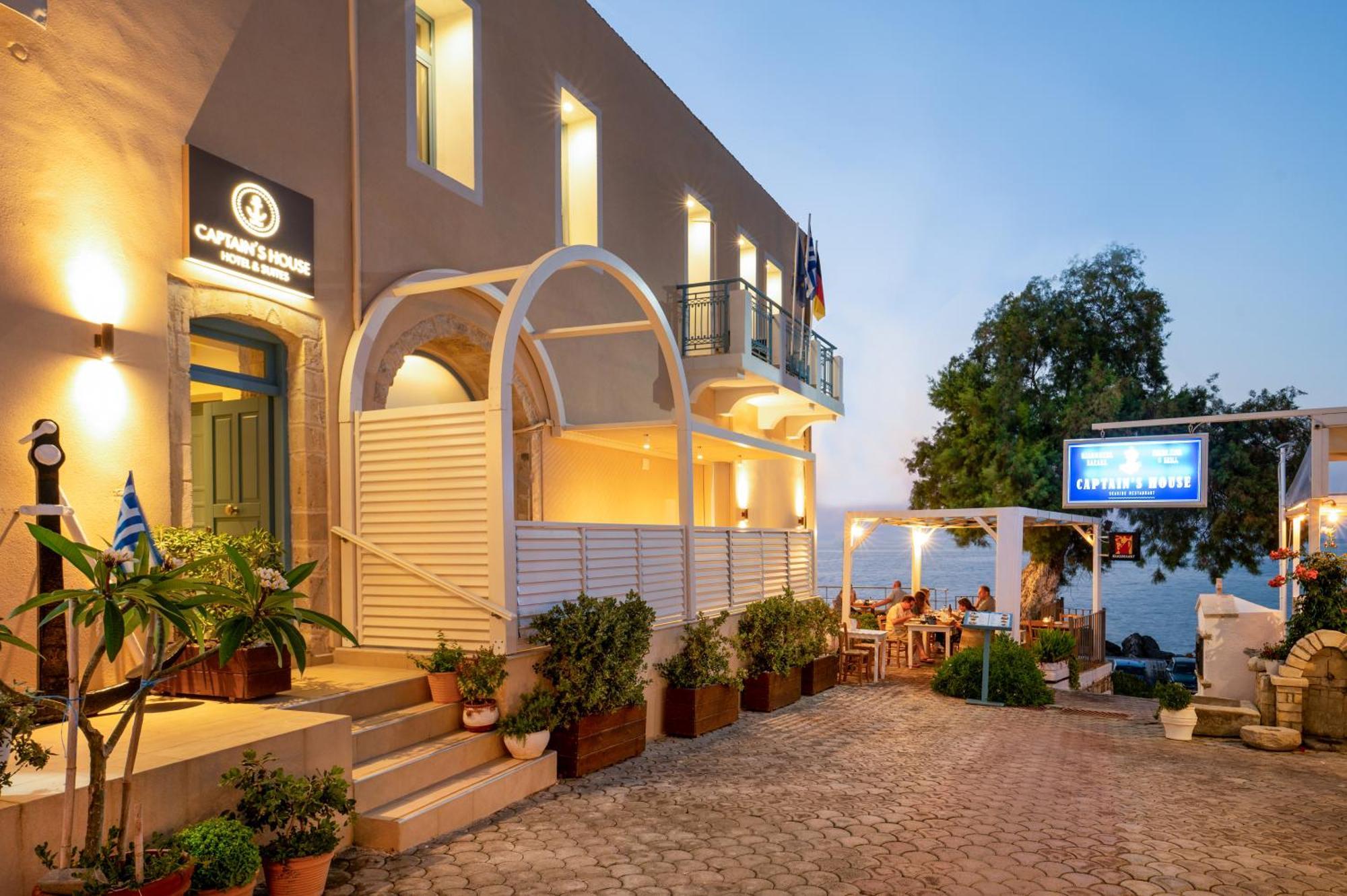 Captain'S House Hotel Suites & Apartments Pánormos Eksteriør billede